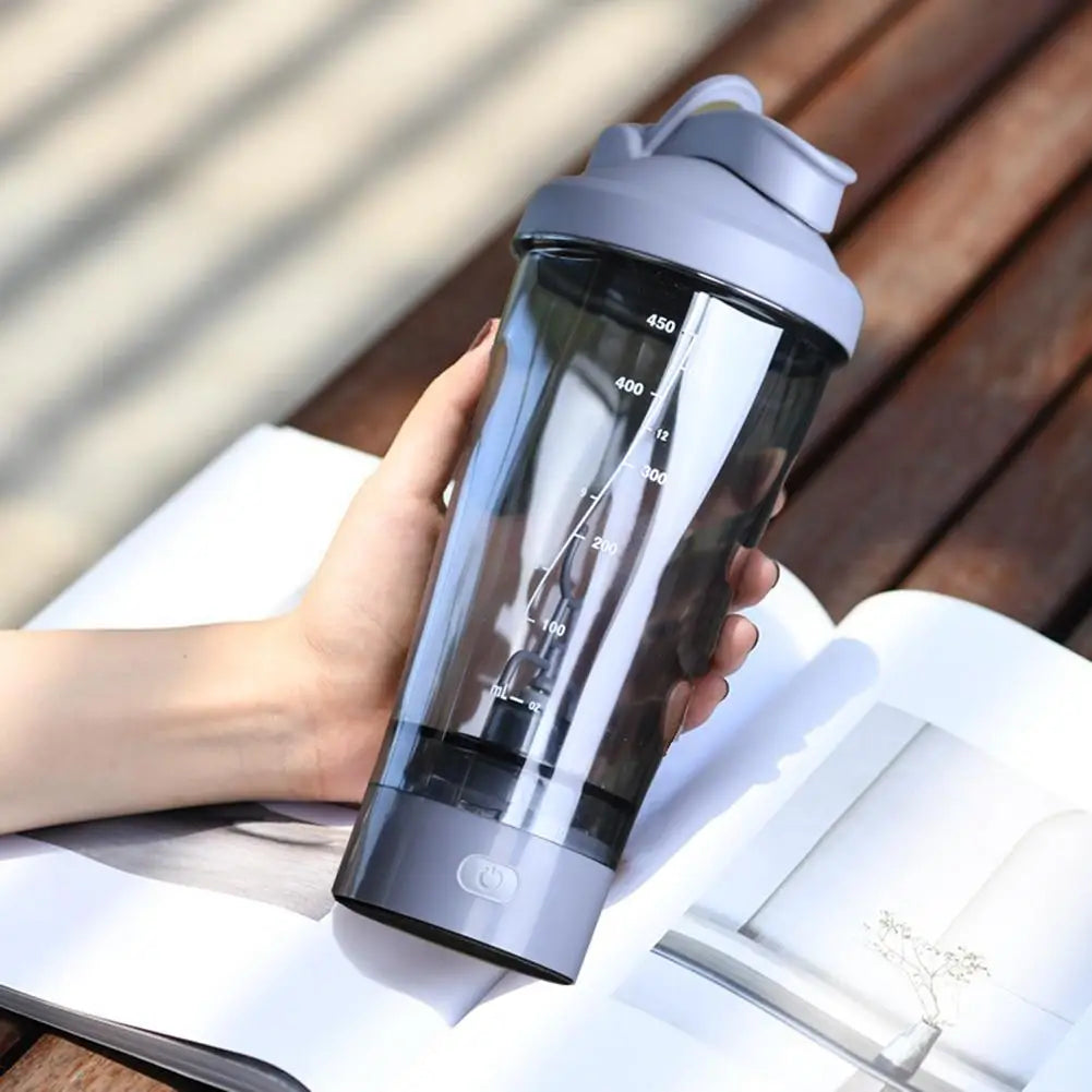 450ml Automatic Self Stirring Protein Shaker Bottle Electric Portable Movement Mixing Water Bottle Sports Shaker Cup