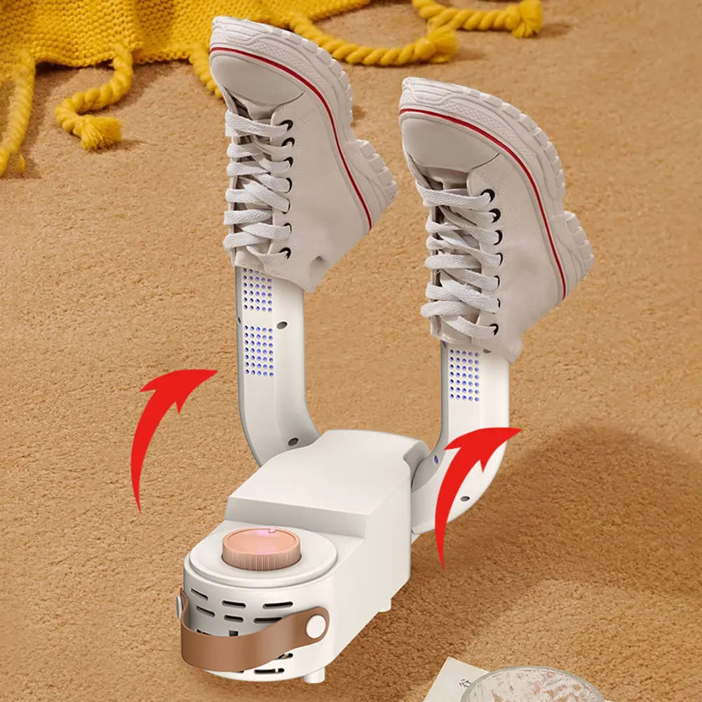 Shoe Dryer Heater Portable Shoe Deodorizer Dryer with Timer Automatic