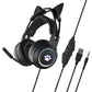 Cute Cat Ear Gaming Headphones