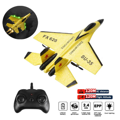 Aircraft  Radio Control Glider Remote Control Fighter Plane Glider Airplane Foam Boys Toys for Children
