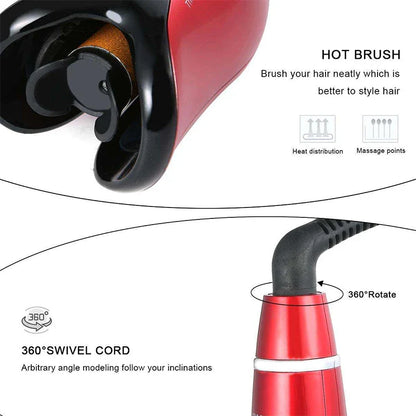 Auto Hair Curling Iron Ceramic Rotating Air Curler