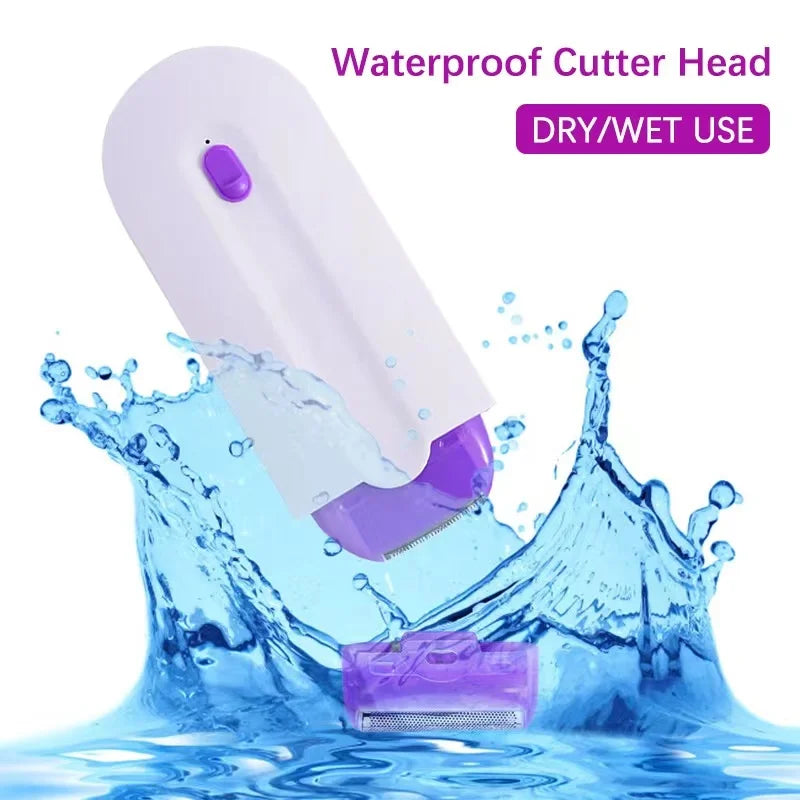 Painless Hair Removal Kit Epilator Women Body Face Leg Bikini Hand Shaver Hair Remover