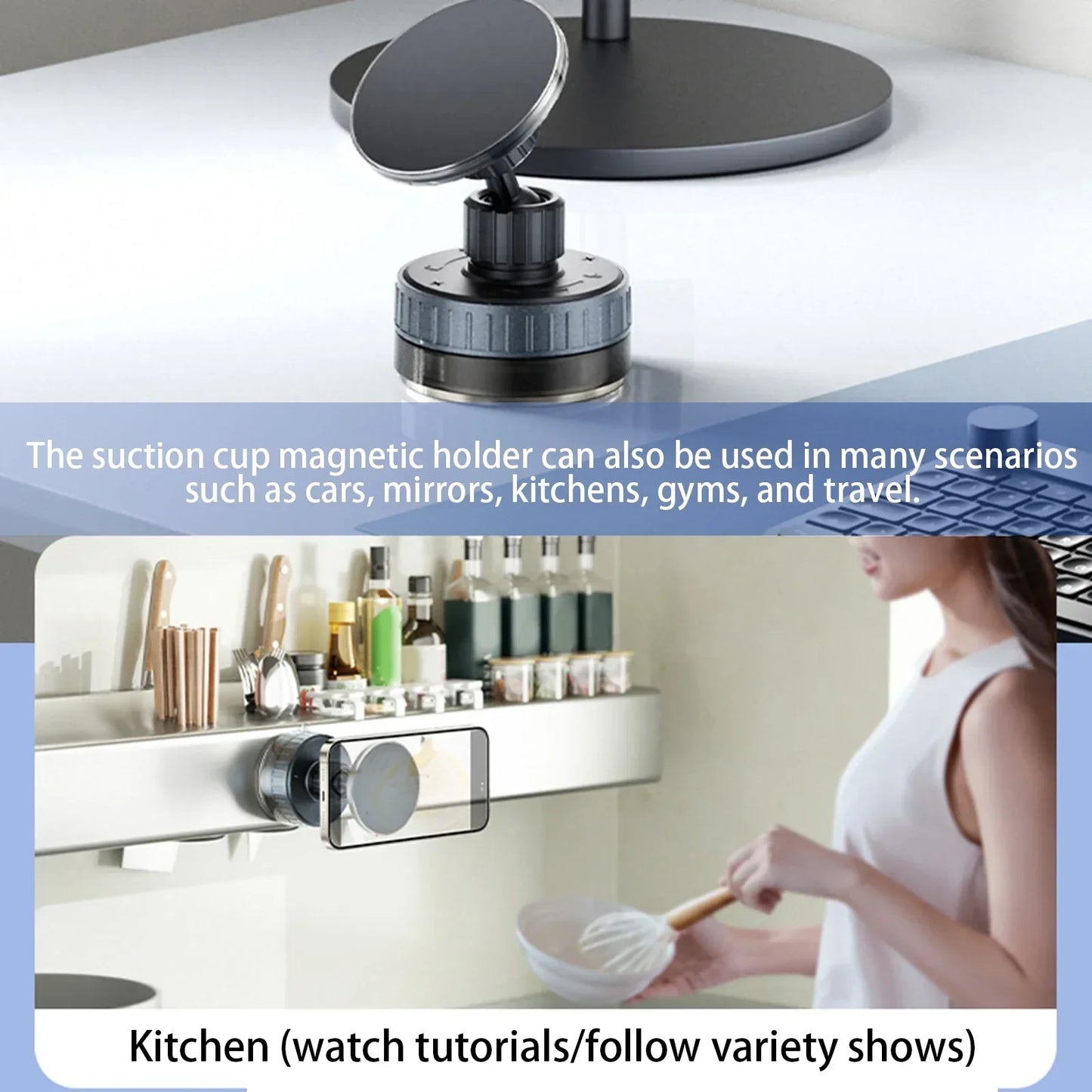 Strong Suction Dashboard Mount