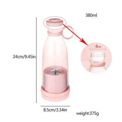 Portable Juicer Bottle Rechargeable Mixers Fresh Fruit Juicers