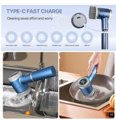 5 in-1-Electric Cleaning Brush