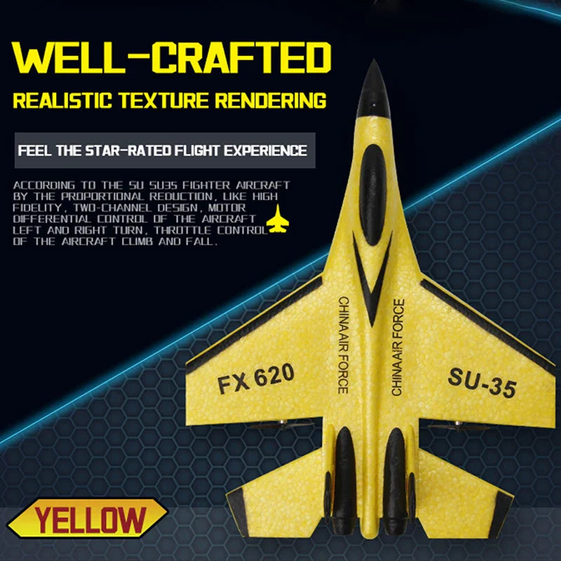 Aircraft  Radio Control Glider Remote Control Fighter Plane Glider Airplane Foam Boys Toys for Children