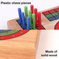 Wood Cribbage Board Game