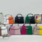 Color Block Mini Satchel Bag